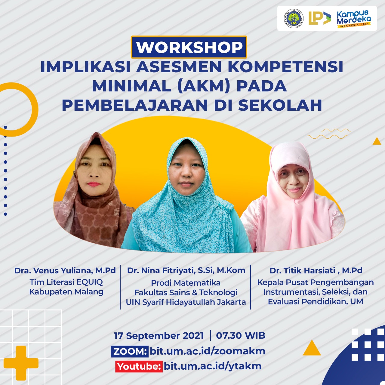Workshop Implikasi Asesmen Kompetensi Minimal (AKM) Pada Pembelajaran di Sekolah