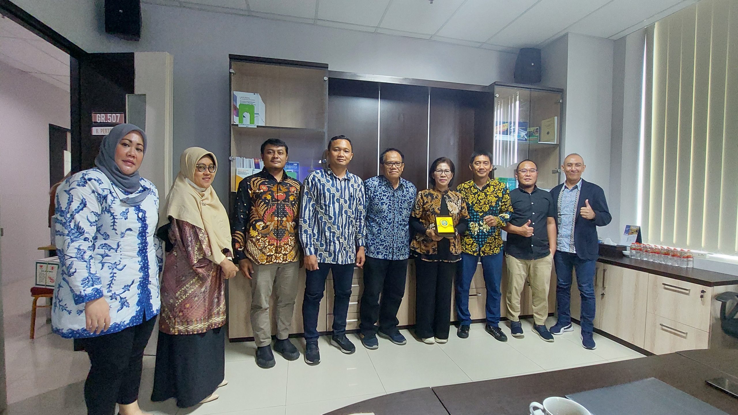 Penerimaan Benchmarking dari Divisi Sport Science Satuan Inovasi UNESA