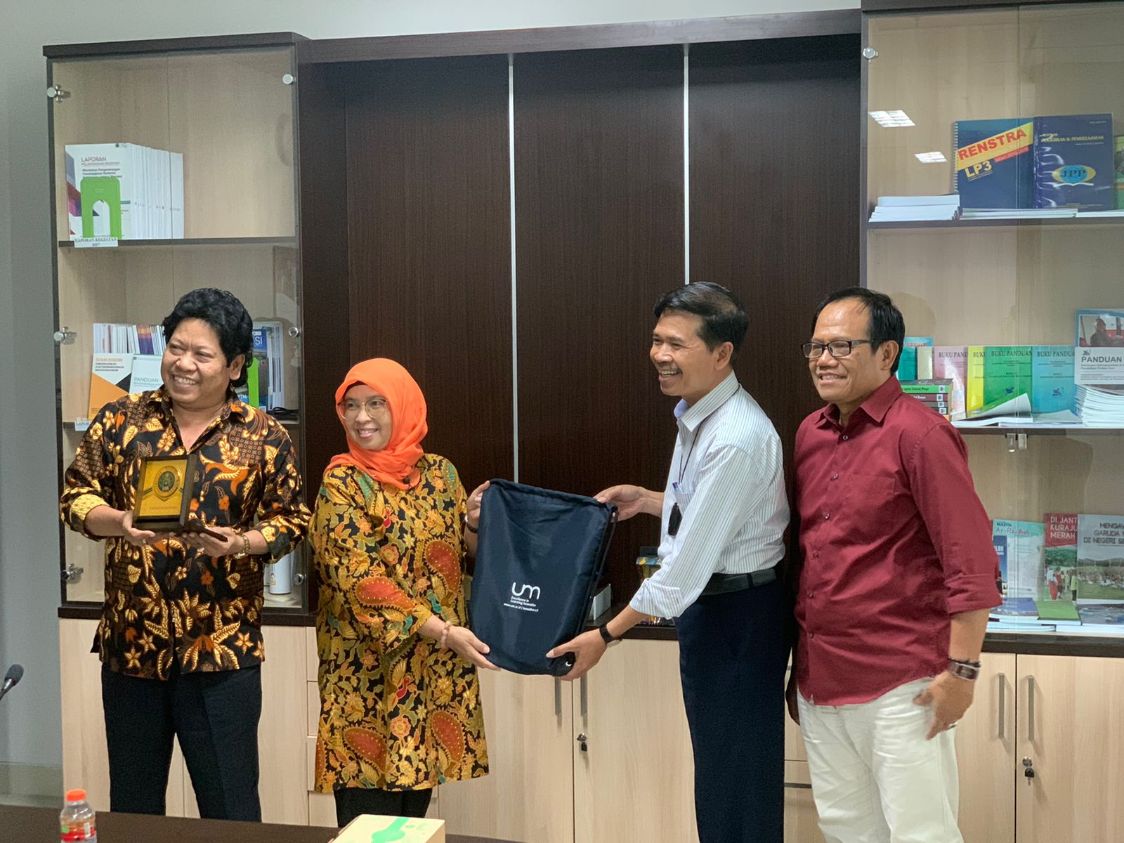 Penerimaan Benchmarking dari Pusat Penjaminan Mutu Pendidikan Universitas Tidar Magelang